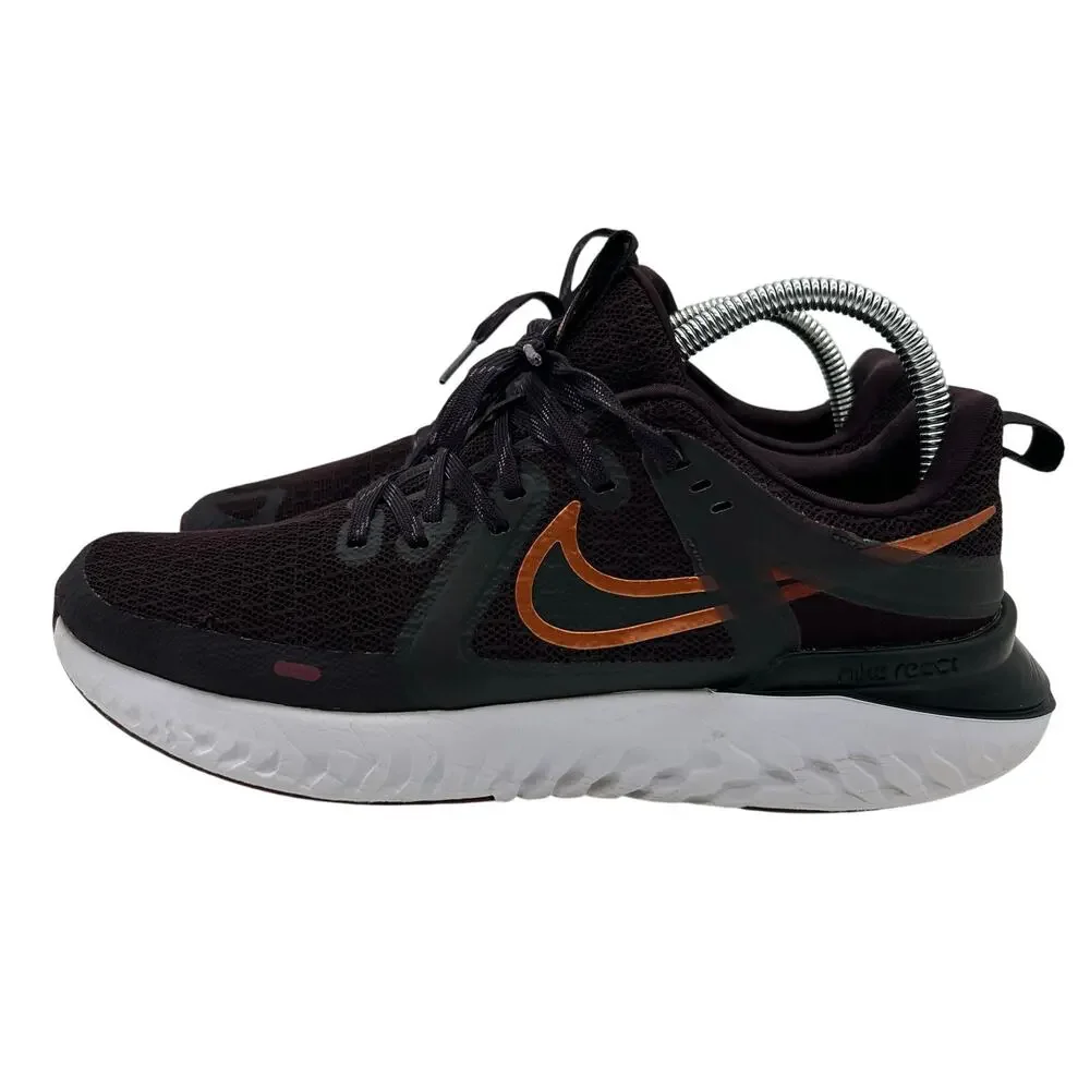 Nike‎ React Shoes Womens Size 9.5 Maroon Legend Athletic Sneakers AT1369-602